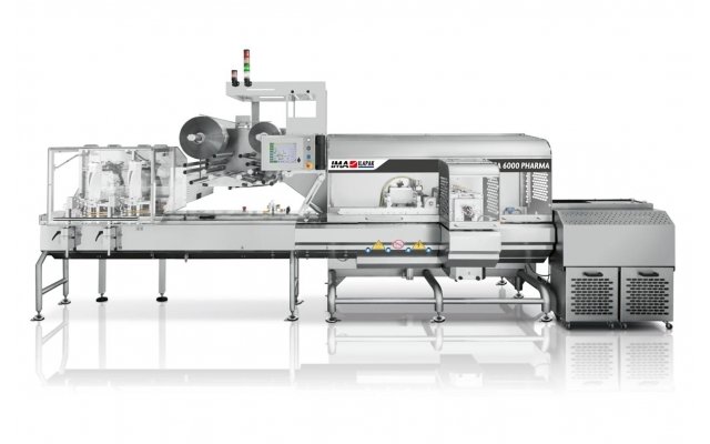 Ima Ilapak Delta 6000 Pharma horizontal HFFS flow wrapper packaging machine for Pharma and medical devices BFS